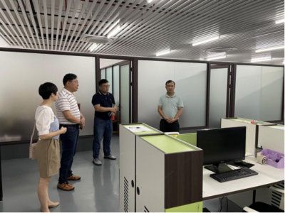 广西大学团委书记谢能重一行莅临科技园考察指导，聚焦科技企业孵化器运营与管理